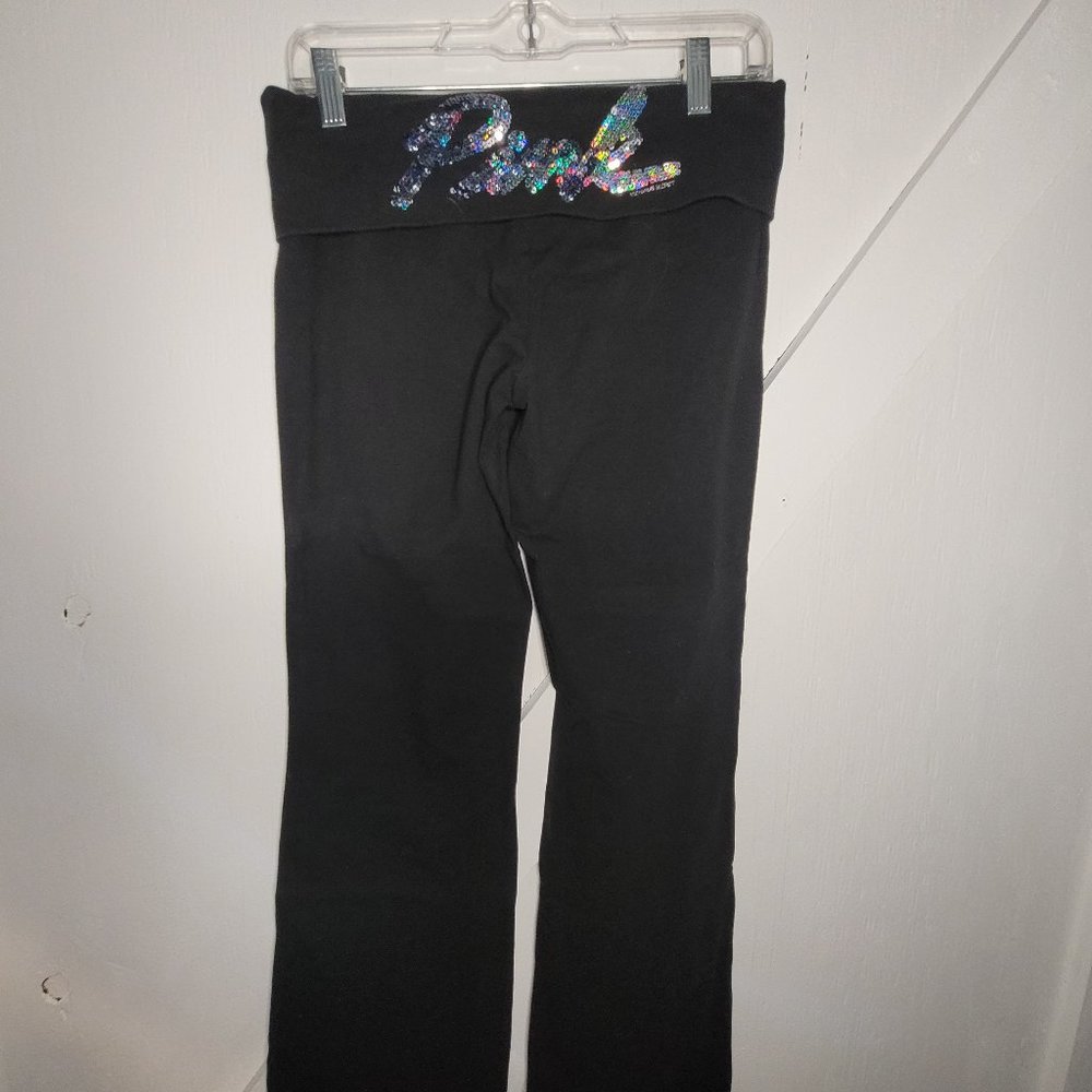 Victoria's Secret Pink Yoga Pants Leggings Sparkly